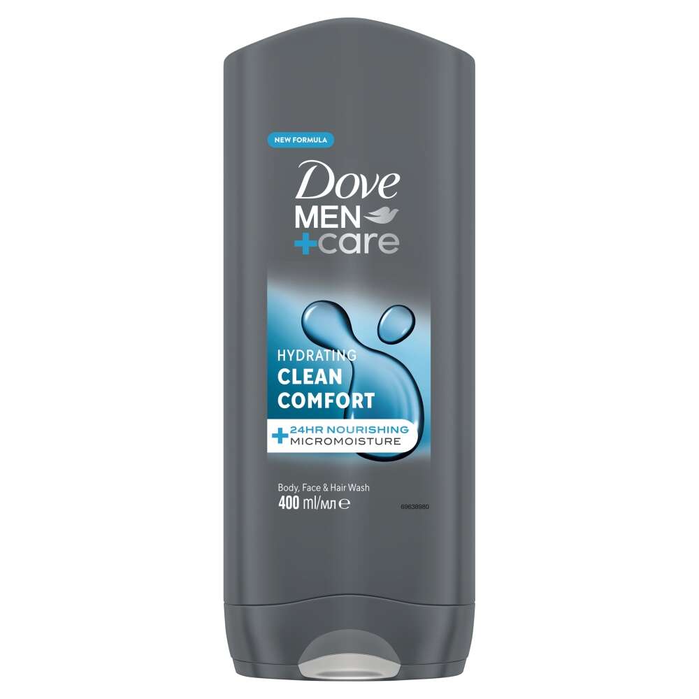 E-shop Dove Men+Care Sprchový gél Clean Comfort 400ml
