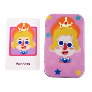 Magnetic Dress-Up Girl Face - Creative Toy for 3-8 year olds - Nonbrand Developmental Toy for Preschooler