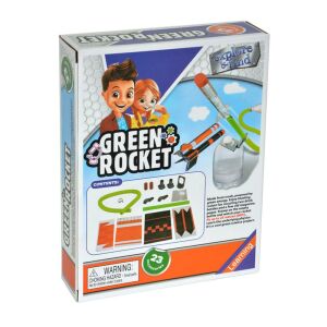 Green Rocket experiment kit for kids, educational science toy - Science & Discovery Toy