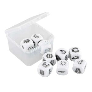 Sztorikocka Vacanță/Aventură joc de zaruri pentru crearea de povești creative - Jocuri educative pentru școlari