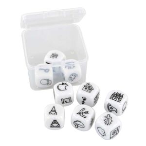 Sztorikocka Mese - 9 zaruri pentru crearea de povești - Jocuri educative pentru școlari