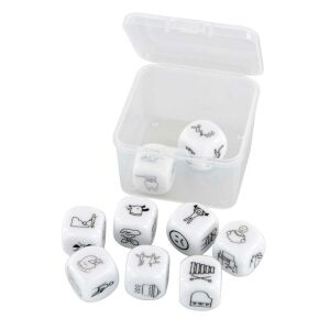 Sztorikocka Acțiuni joc de zaruri de povestire pentru gândire creativă - Jocuri educative pentru școlari