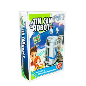 Ambalajul kitului Tin Can Robot, jucărie robot DIY pentru copii - Jocuri stiintifice si exploratori