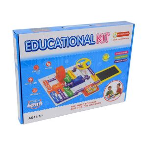 Kit electronic educațional cu panou solar - Construiește 5000 de circuite - Jocuri stiintifice si exploratori