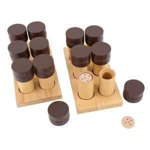 Montessori Smell and Scent Discovery Game with 12 Bottles, sensory learning toy - Developmental Toy for Preschooler