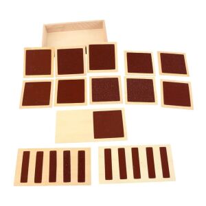 Montessori Touch Boards - 13 pcs - Fine Motor Skills Development Toy - Developmental Toy for Preschooler
