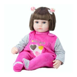 Szonja Baba 42cm Soft Body Doll with Pink Outfit - Nonbrand Baba