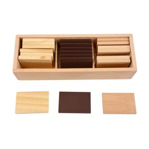 Montessori Hra na priraďovanie váh - Drevená senzorická hračka pre batoľatá - Nonbrand Hračky pre rozvoj škôlkarov