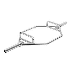 inSPORTline Deadlift Hex olimpiai súlyzórúd, trap bar felhúzásokhoz, súlyemeléshez, edzőtermi felszerelés - Súlyzórúd