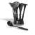 Berlinger Haus BH-6218N 7-piece kitchen utensil set with stand, black