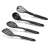 Berlinger Haus GL-6217 4 piece kitchen utensil set, black