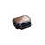 Berlinger Haus BH-9453 3-in-1 interchangeable plate sandwich, grill and waffle maker, rose gold - black, closed