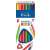 ICO Creative Kids 12 triangular color pencils