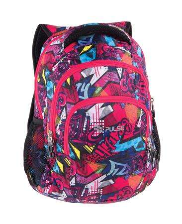 PULSE Hátizsák, PULSE "Teens Pink Graffiti"
