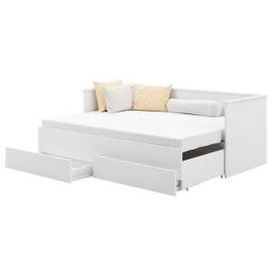 Kobi Helios kihúzható Ifjúsági ágy matraccal és ágyneműtartóval #fehér 54383617 Ifjúsági ágy