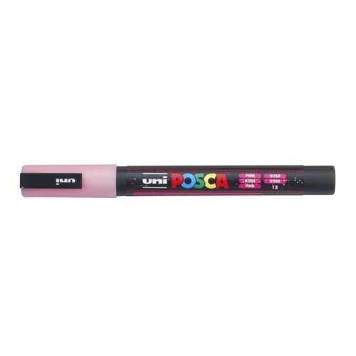 Marker UNI Decor, 0,9-1,3 mm, UNI "Posca PC-3ML", roz aprins