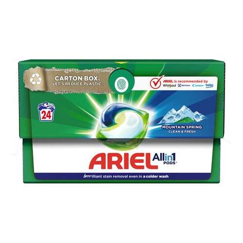 Ariel Allin1 Pods Mountain Spring Płyn do prania, 24 prań