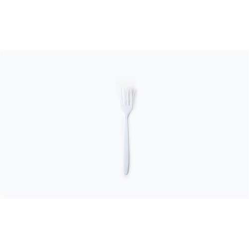 White plastic fork, Venus brand, 18.5 cm, 50 pack