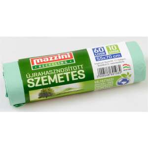Mazzini Recycling 60 Liter 10 Count 55x70 cm Green Trash Bags - Trash Bag