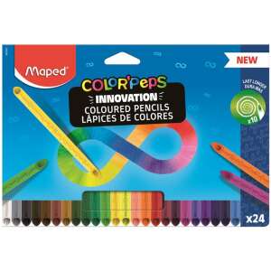MAPED Színes ceruza készlet, háromszögletű, MAPED "Color`Peps INFINITY", 24 különböző szín 54385820 