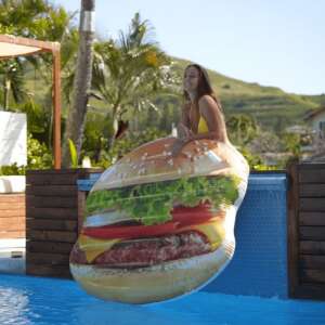 Saltea gonflabilă de cauciuc hamburger gonflabilă 54393070 Saltele de plaja