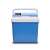 TOO ECW-124-BL electric cooler and warmer, blue, front view