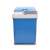 TOO ECW-124-BL electric cooler and warmer, blue, side view