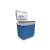 TOO ECW-124-BL electric cooler and warmer, blue, open, showing interior