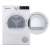LG RH80T2AP6M 8kg heat pump dryer, white, open door, front view