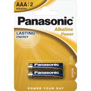 Panasonic Alkaline Power AAA elemek, 2 db-os csomag - Panasonic