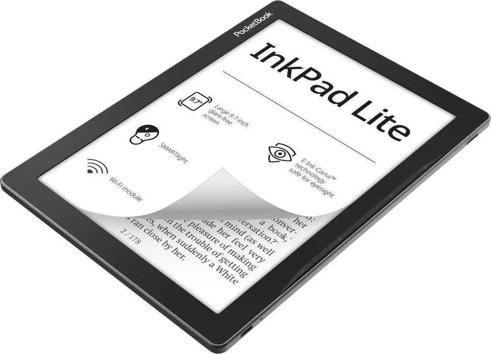 Pocketbook e-reader pb970 inkpad lite - fekete