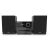 SHARP XL-B512BK Bluetooth Micro Hi-Fi System mit Holz Lautsprechern
