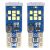 CANBUS UltraBright T10 W5W 21 SMD LED Birne, weiß, 12V/24V