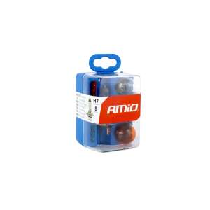 AMIO H7 Bulb and Fuse Kit - 8 pcs