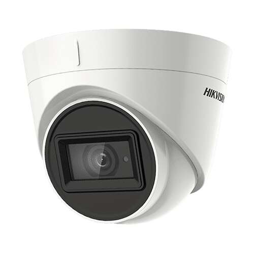 Hikvision DS-2CE78H0T-IT3F-2.8mm 5MP Analóg HD Dome Biztonsági Kamera IR-rel