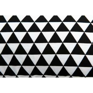 Țesătură cu model de triunghiuri alb-negru pentru perna de alăptare EXKLUZÍV COMFORT - Womar
