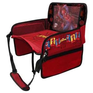 Utazóasztal Spiderman tablettel, piros, Disney - Autós könyöklő