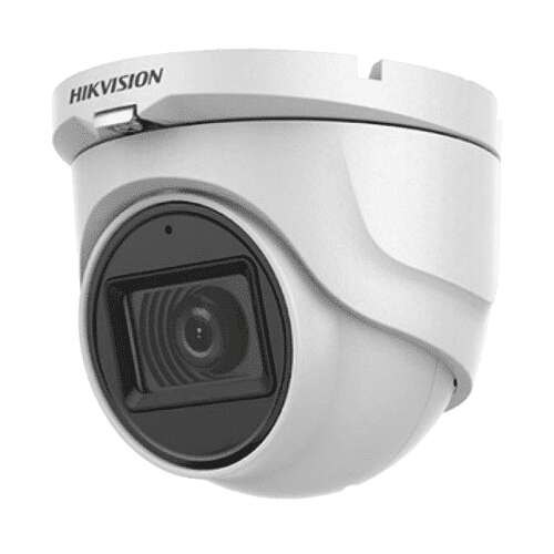 5 megapixeles kamera, 2,8 mm-es objektív, IR 30m, integrált audio - HIKVISION DS-2CE76H0T-ITMFS-2.8mm