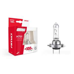 LumiTec Silver H7 12V 55W Halogen Bulbs - 2 Pack