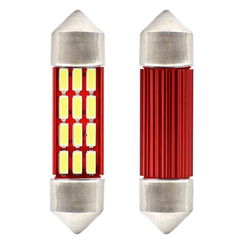 2 darabos C5W LED Canbus izzó készlet autó belső világításhoz - AMiO