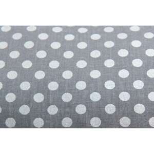 Womar Zaffiro COMFORT EXCLUSIVE szoptatós párna szürke színben fehér pöttyökkel - Womar