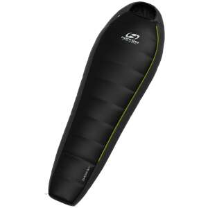 Hannah Sherpa 160 MT-P sleeping bag, black with green zipper, extreme -16°C - Hannah