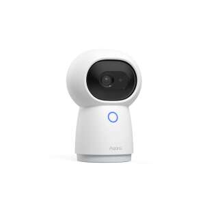 Aqara Camera Hub G3, white smart home security camera with 2304x1296 resolution, night vision, motion detection, and two-way audio - Safety
