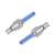 Blue LED valve stem caps for car or bicycle, 2 pack