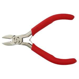 Strend Pro mini side-cutting pliers, 115 mm, red handles - Pliers