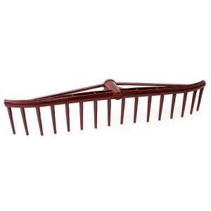 Strend Pro 16-tooth plastic garden rake, brown - Rake