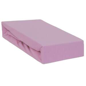 Qmini - Vízálló lepedő rugalmas, ágyhoz 120x60 cm, Jersey, Rózsaszín, rózsaszín 54571910 