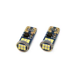 UltraBright T10 LED Izzókészlet - 18 SMD - Fehér