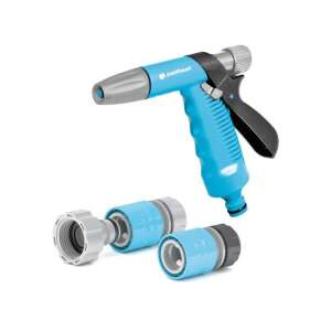 Pistol de udare Cellfast Ideal cu 2 moduri, inclusiv conectori rapidi și adaptoare - Irigare