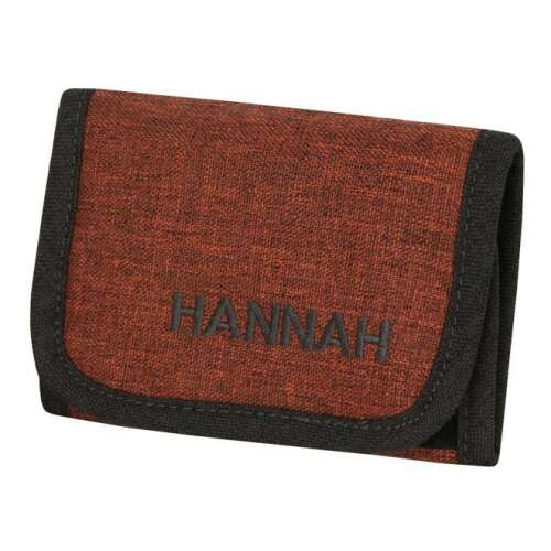Hannah Nipper URB uniszex pénztárca, karamell színű, zárt, elülső nézet